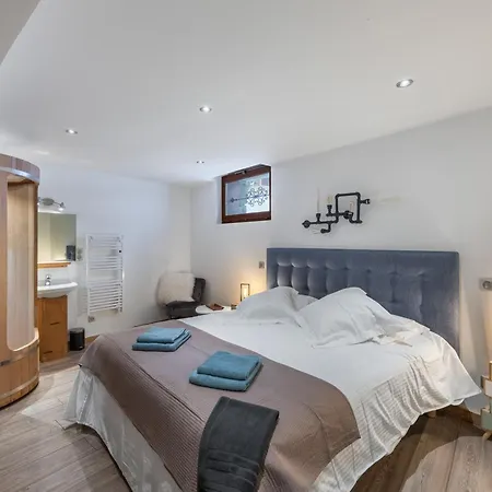 Loft Spacieux Avec Spa, Piscine, Salle De Sport Et Parking - Fr-1-809-4 Apartment Les Saisies