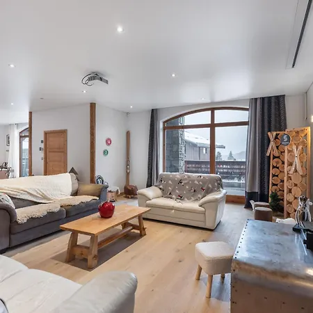 Apartment Loft Spacieux Avec Spa, Piscine, Salle De Sport Et Parking - Fr-1-809-4 Les Saisies